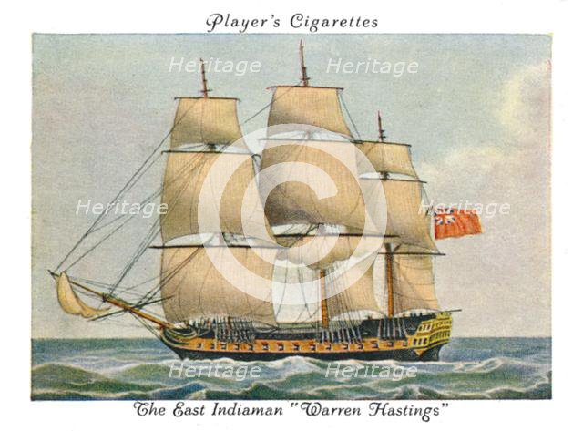 The East Indiaman "Warren Hastings", 1936.  Creator: Unknown.