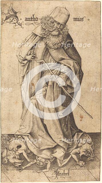 Saint Anthony. Creator: Israhel van Meckenem.
