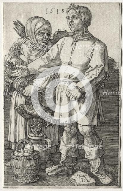 The Peasants at Market, 1519. Creator: Albrecht Dürer (German, 1471-1528).