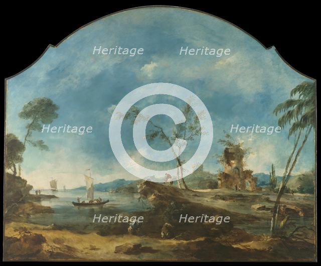Fantastic Landscape, ca. 1765. Creator: Francesco Guardi.