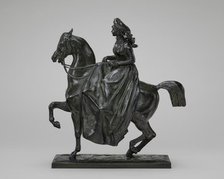 Equestrienne in 1830 Dress, model n.d., cast 1845/1873. Creator: Antoine-Louis Barye.