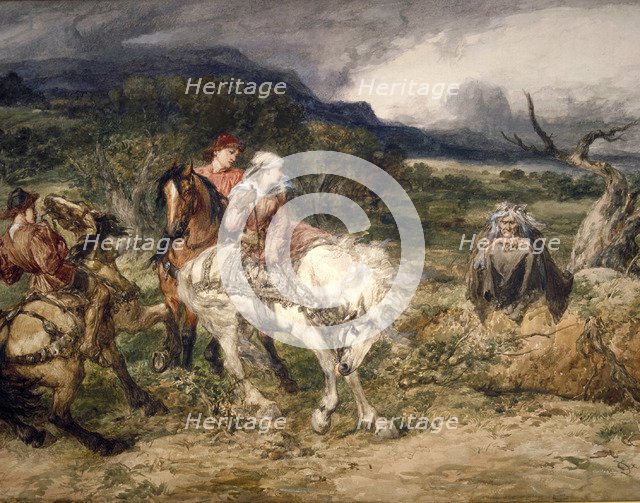 'The Witch', 1889. Artist: Sir John Gilbert