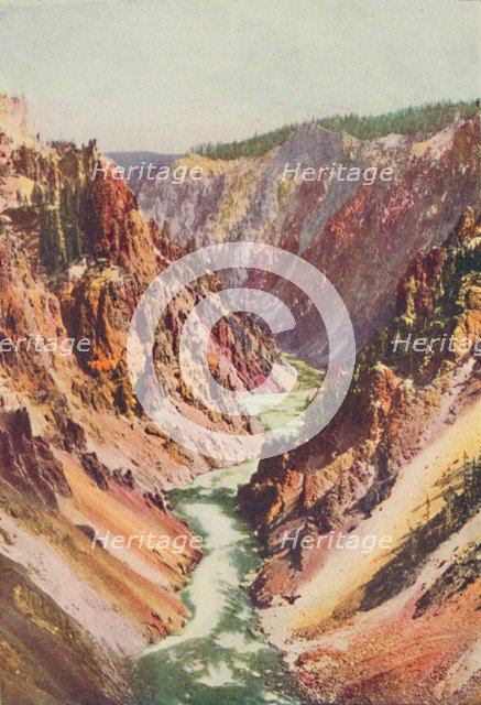 'The Yellowstone River', 1916. Artist: Unknown.