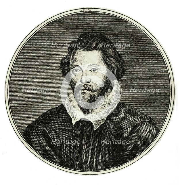 Composer William Byrd. Artist: Haym, Niccolò Francesco (active 18th century)