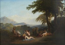 Sacrifice to the god of gardens, 1796. Creator: Vallin, Jacques-Antoine (1760-1830).