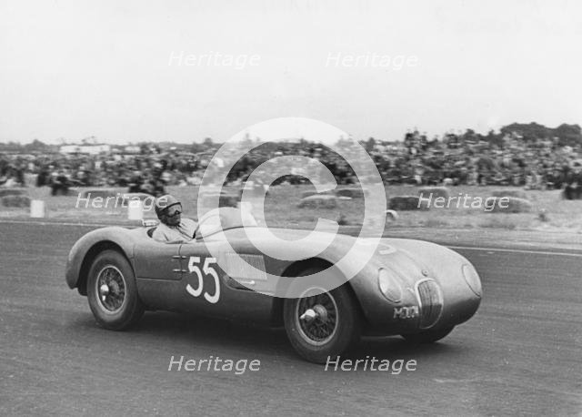 Jaguar C type , Duncan Hamilton Goodwood 1951. Creator: Unknown.