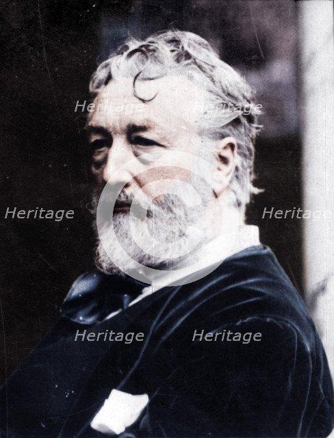 'Frederic Leighton', (1830-1896), 1st Baron Leighton, famous painter, 1894-1907. Artist: Unknown.