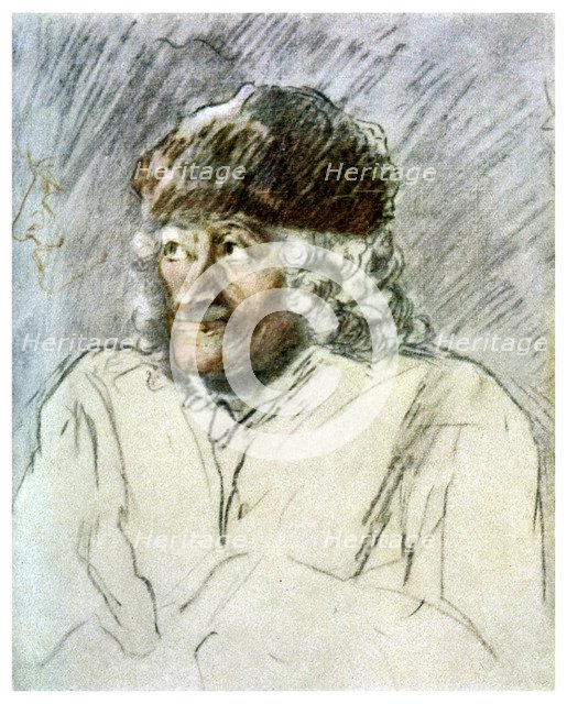 Voltaire, French writer, 18th century (1956). Artist: Unknown