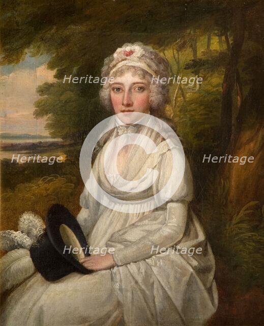 Portrait Of A Lady Of The Osler Family, 1780-1800. Creator: Unknown.
