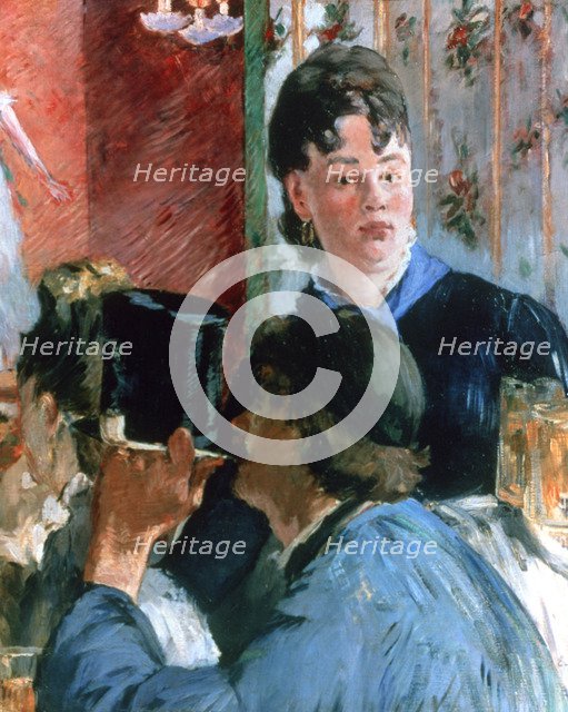 'Corner of a Cafe Concert', Detail, 1878-1880. Artist: Edouard Manet