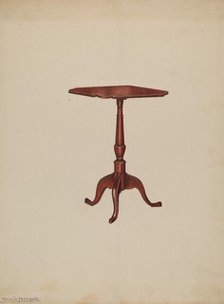 Table, c. 1940. Creator: Mario De Ferrante.