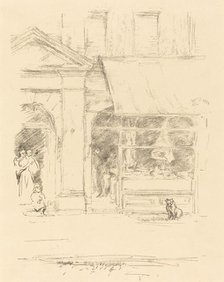 The Butcher's Dog, 1896. Creator: James Abbott McNeill Whistler.
