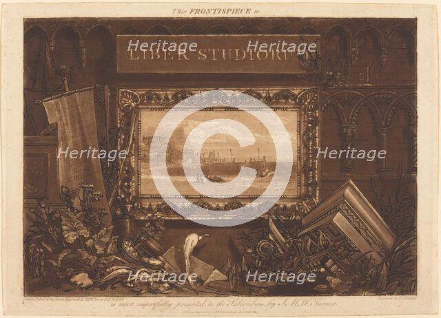 Frontispiece, published 1812. Creator: JMW Turner.