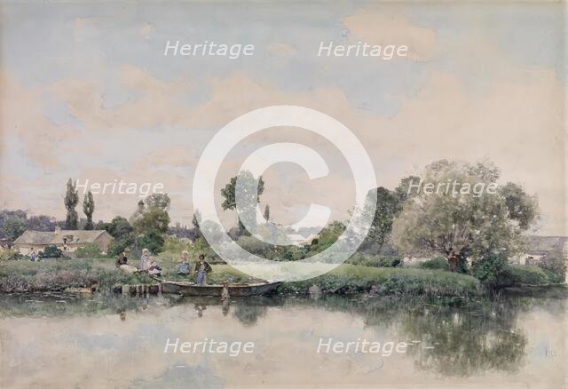 Fisherman, Seville, 1867-1868. Creator: Martín Rico y Ortega.