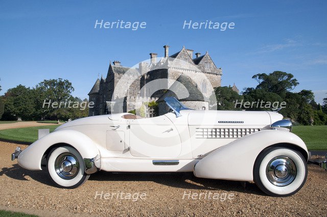 1935 Auburn 851 Speedster Artist: Unknown.