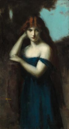 Standing Woman, c. 1903. Creator: Jean Jacques Henner.
