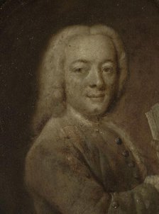 Portrait of Bernardus de Bosch I, Poet and Art Patron in Amsterdam, 1732-1771. Creator: Jan Maurits Quinkhard.