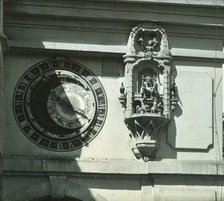 'Part of Clock - Berne - 1887'. Creator: Unknown.