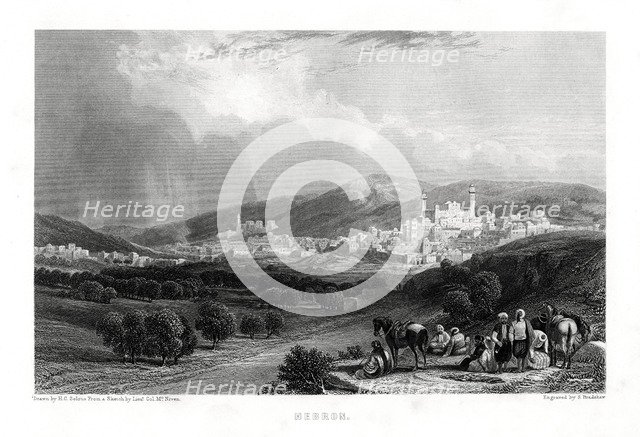 'Hebron', 1887. Artist: S Bradshaw