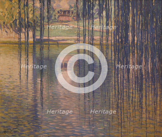 Willows on the Lake, 1915. Creator: Wolf Ferrari, Teodoro (1878-1945).