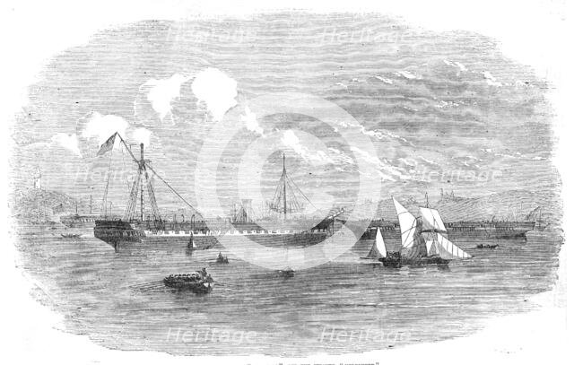 Wrecks of the "Caduceus" and the Steamer "Melbourne", 1854. Creator: Unknown.