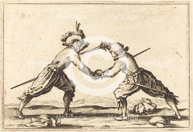 Duel with Swords, c. 1622. Creator: Jacques Callot.