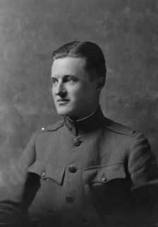 Lieutenant McCook, portrait photograph, 1918 Mar. 2. Creator: Arnold Genthe.