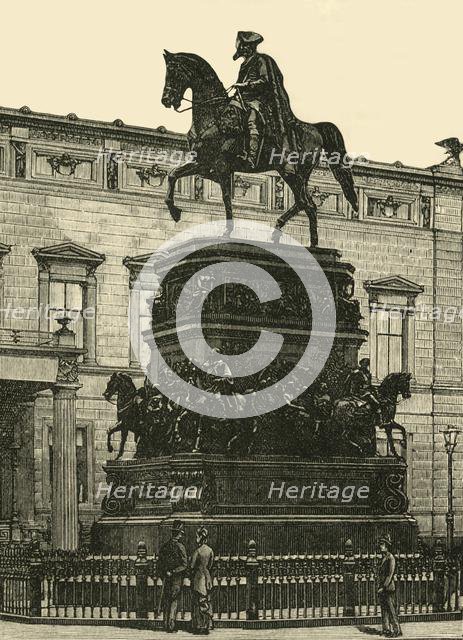'Rauch's Statue of Frederick the Great, Berlin', 1890.   Creator: Unknown.