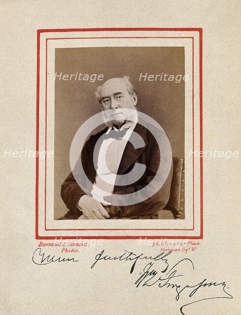 Sir William Fergusson, 1876. Creator: Barraud & Jerrard.