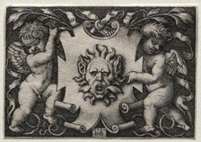Vignette au Mascaron, 1544. Creator: Hans Sebald Beham (German, 1500-1550).