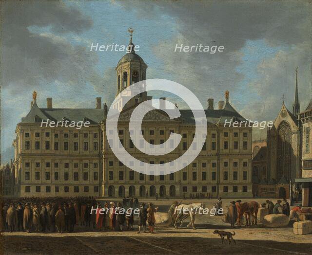 The Town Hall on Dam Square, Amsterdam, 1672. Creator: Gerrit Berckheyde.