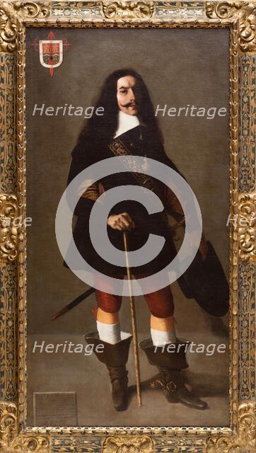 Don Juan Bazo de Moreda, c1655. Creator: Francisco de Zurbaran.