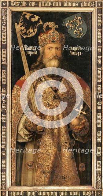 Emperor Charles the Great, 1511-1512. Creator: Dürer, Albrecht (1471-1528).