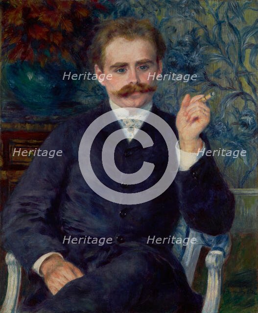 Albert Cahen d'Anvers, 1881. Creator: Pierre-Auguste Renoir.