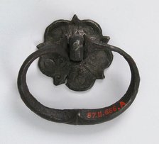 Door handle, German, early 16th century. Creator: Unknown.