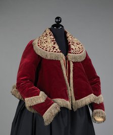Jacket, Russian, 1840-80. Creator: Unknown.