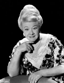 Sophie Tucker (1884-1966), American Jewish entertainer, 1965. Artist: Unknown