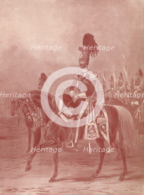 'Officer, Bombay Lancers', c1820-1870, (1909). Creator: John Harris the Younger.