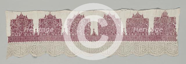 Altar Frontal, 1600s-1700s. Creator: Unknown.