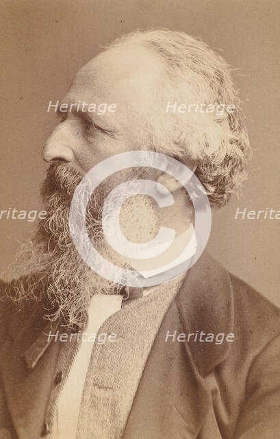 [Karl Heffeck], 1860s. Creator: Loescher & Petsch.