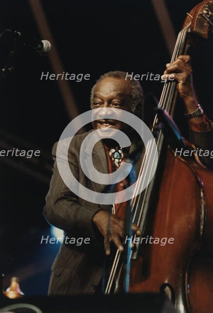 Milt Hinton, North Sea Jazz Festival, Netherlands 1991. Creator: Brian Foskett.