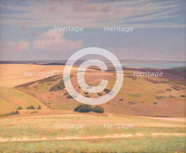 Landscape, Mols, 1936. Creator: Charles Godtfredsen.