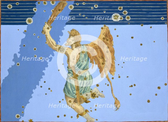 Constellation of Orion, 1603. Artist: Alexander Mair