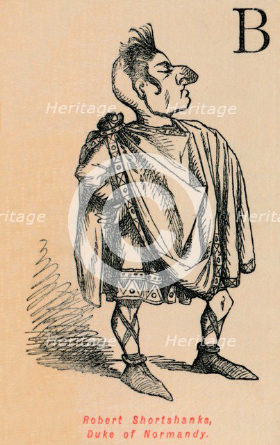 'Robert Shortshanks, Duke of Normandy', c1860, (c1860). Artist: John Leech.