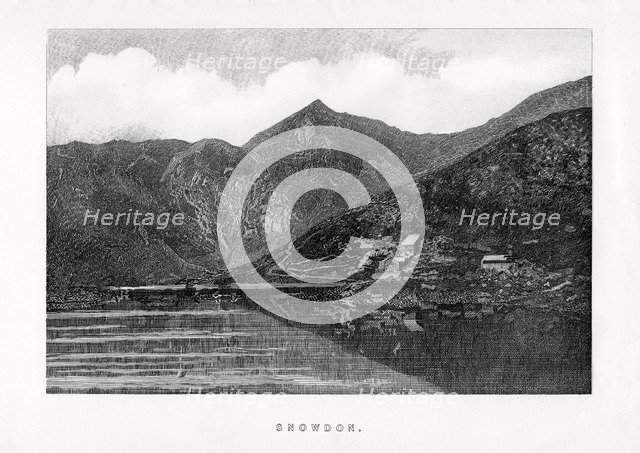 Snowdon, Wales, 1896. Artist: Unknown