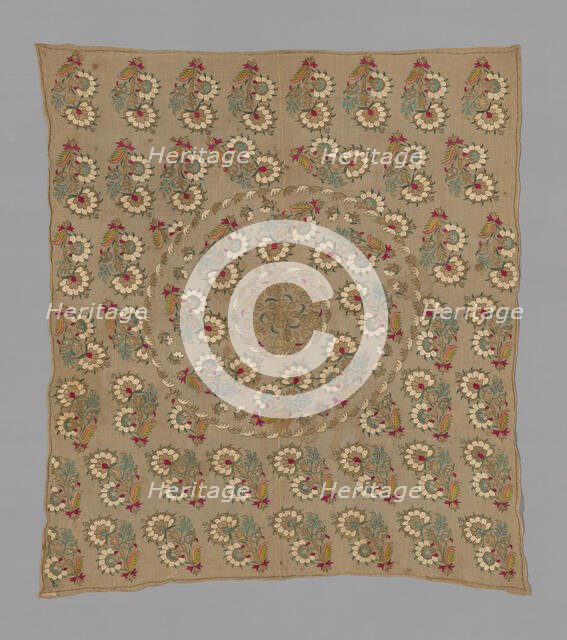 Cover (possibly for a Turban), Turkey, 18th century. Creator: Unknown.