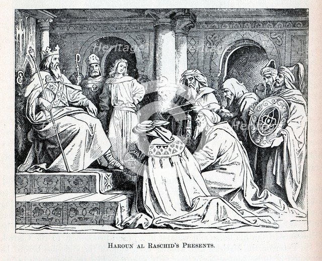 Haroun al Raschid's Presents, 1882. Artist: Anonymous  