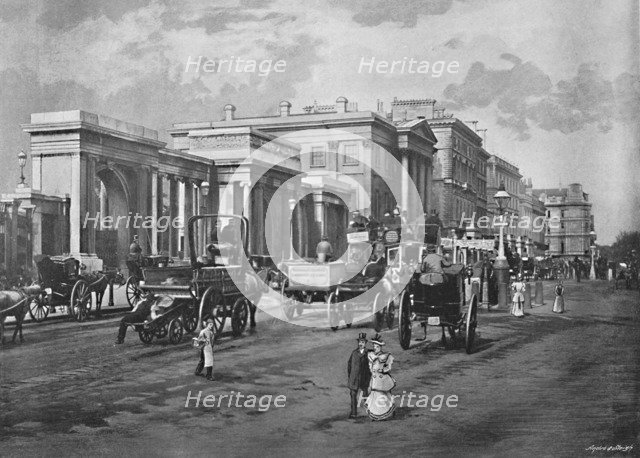 'Hyde Park Corner', c1896. Artist: Frith & Co.