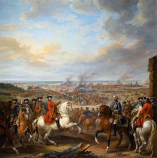 The Battle of Fontenoy, 11 May 1745. Artist: Lenfant (L'Enfant), Pierre (1704-1787)