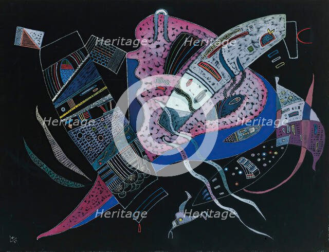 Concentré, 1937. Creator: Kandinsky, Wassily Vasilyevich (1866-1944).